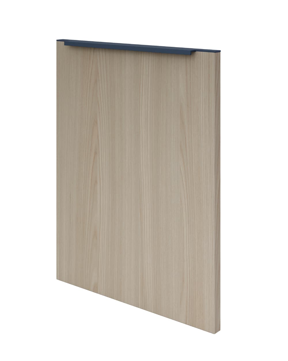 Formentera door with a handle profile on the top edge